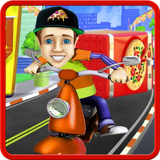 Pizza Delivery Boy – Delicious food baking & cooking chef game Icon