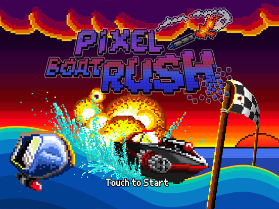 Pixel Boat Rushのおすすめ画像1