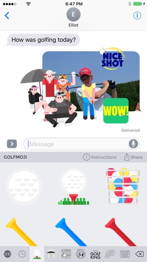 Golfmoji - Golf Emojis and Stickers(圖4)-速報App