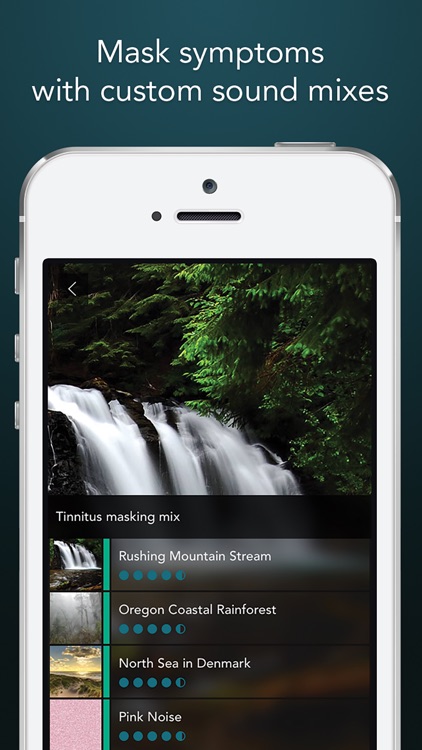 Tinnitus HQ: Natural sound masking & filters to relieve ringing in the ears screenshot-3