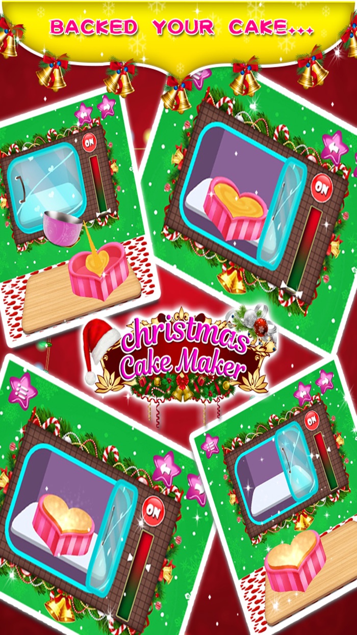 Christmas Birthday Cake Maker - Kids game for free
