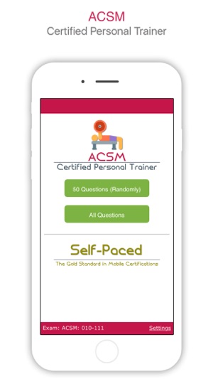 ACSM: Certified Personal Trainer