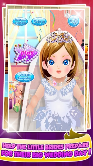 Wedding Salon Spa Makeover Make-Up Games