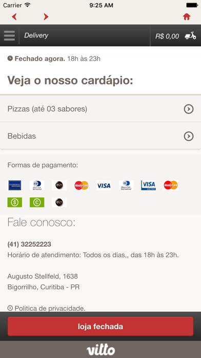 How to cancel & delete Planeta Pizza Curitiba from iphone & ipad 3