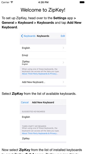 ZipKey Keyboard(圖1)-速報App