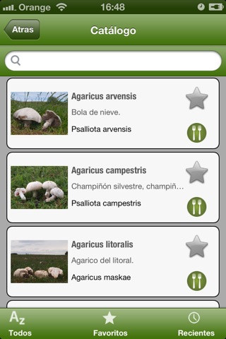 Fungipedia screenshot 2