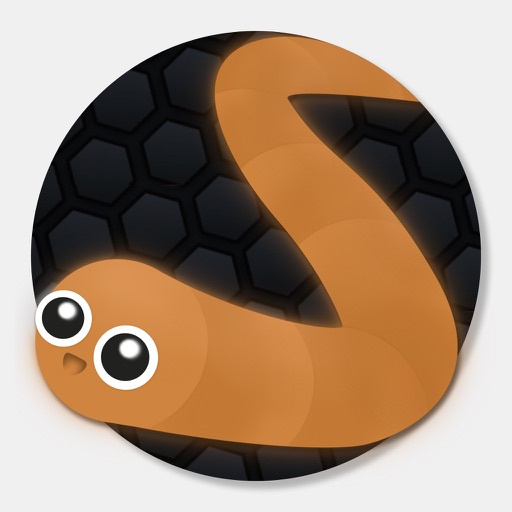 Rolling Snake Dash - Jump & Eat Color Dots Game Icon