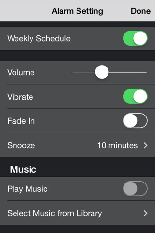 Weekly Alarm Clock screenshot 4