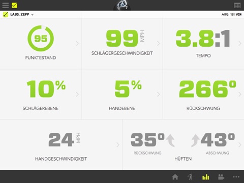 Zepp Golf for iPad screenshot 4