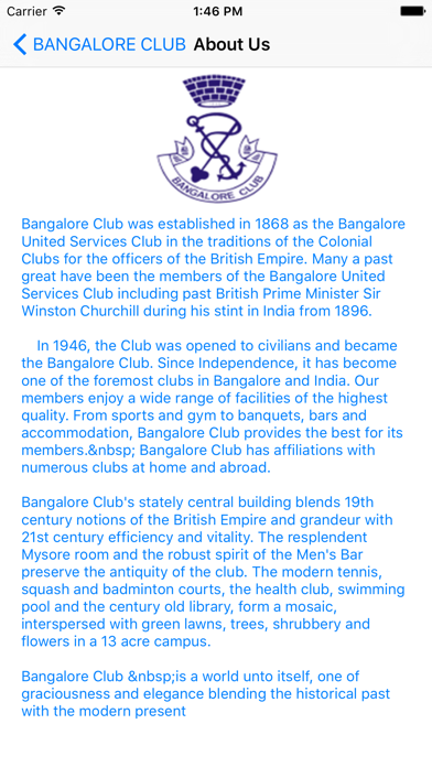 How to cancel & delete Bangalore Club from iphone & ipad 3