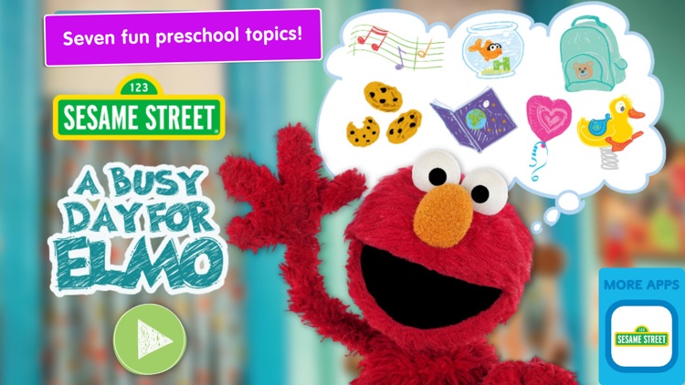 A Busy Day for Elmo: Sesame Street Video Calls screenshot-0