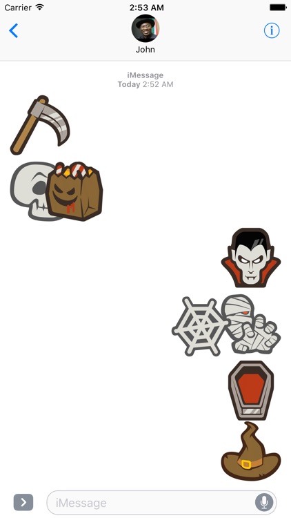 Halloween Sticker Set