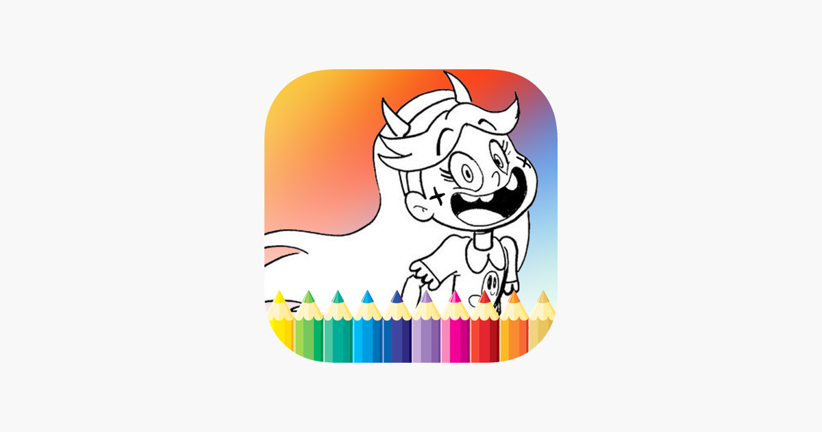 ‎Coloring Book Education Game For Kid - Star vs Forces of Evil Edition ...