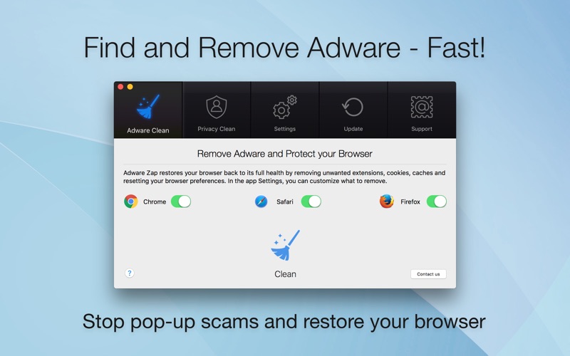 Adware Zap Browser Cleaner