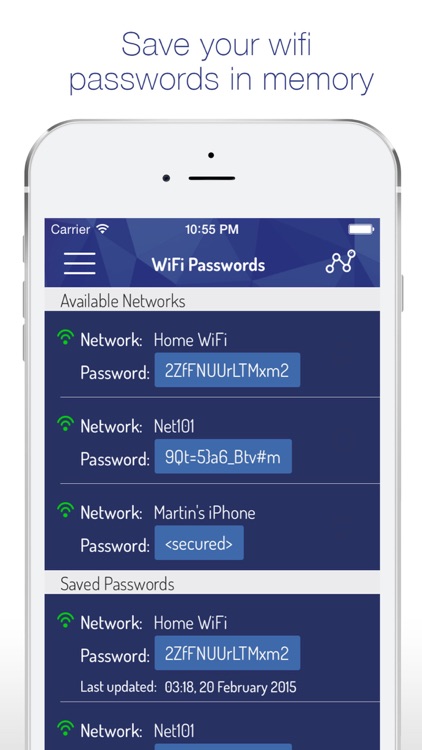 WiFi Share - Helps you easily share your wifi network password