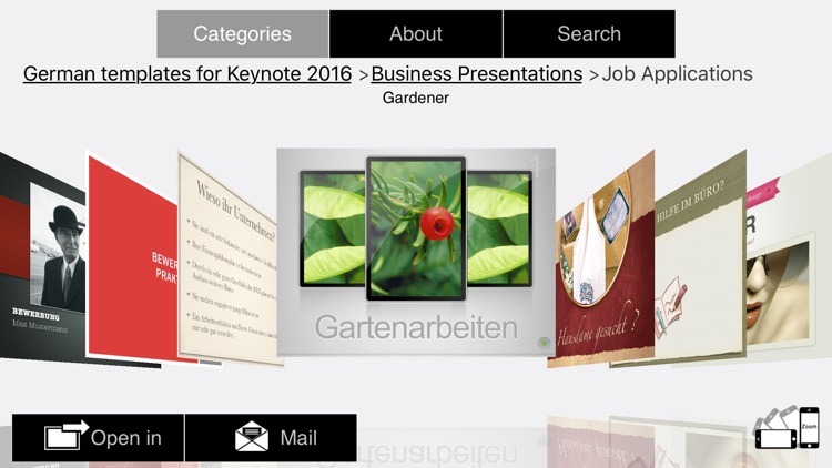 German Templates for Keynote 2016