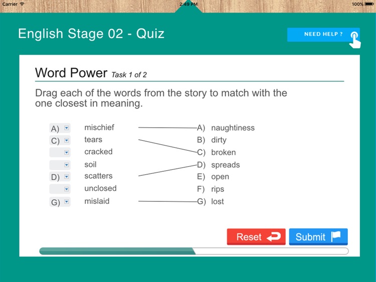 A+ Achieve English Skills (Level 1 - Stage 2)