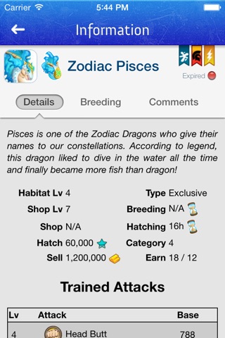 Breeding Guide for Dragon City screenshot 2