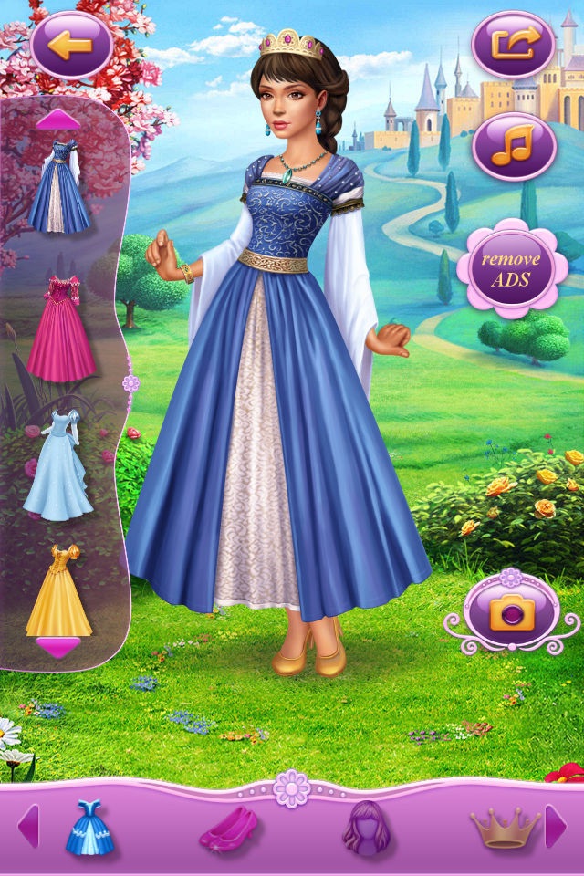 Dress Up Princess Scarlett screenshot 2