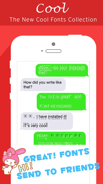Free Fonts Keyboard, Art Fonts, Cool Font for Chat WhatsApp, Viber and Snapchat. screenshot-0