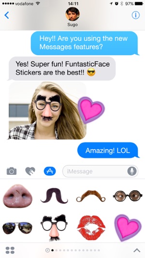 FuntasticFace Stickers(圖2)-速報App