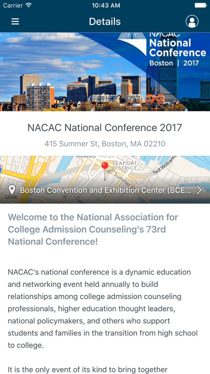 NACAC National Conference 2017