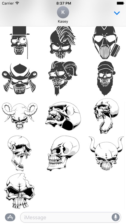 Skull Sticker Pack