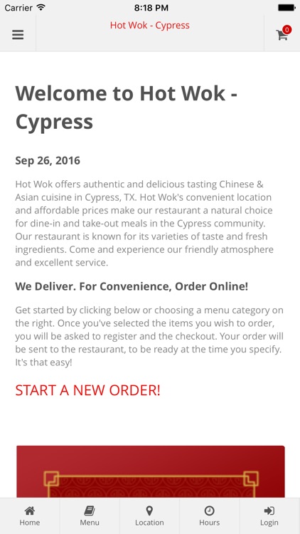 Hot Wok - Cypress