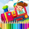ABC Coloring Book Alphabet Drawing Pages for Kids