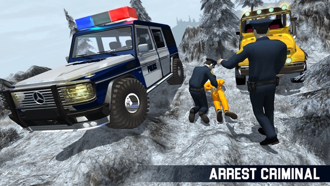 Offroad Police Jeep Hill Climb(圖5)-速報App