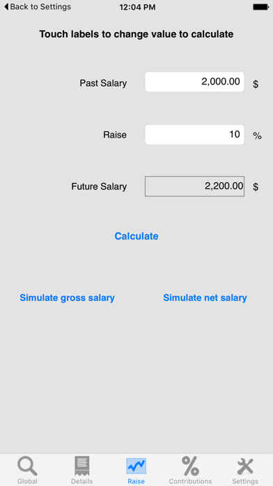 Salary Net / Gross (Pro) screenshot 3