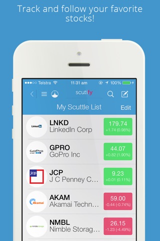 Scutify -  Passionate Investors & Traders screenshot 4