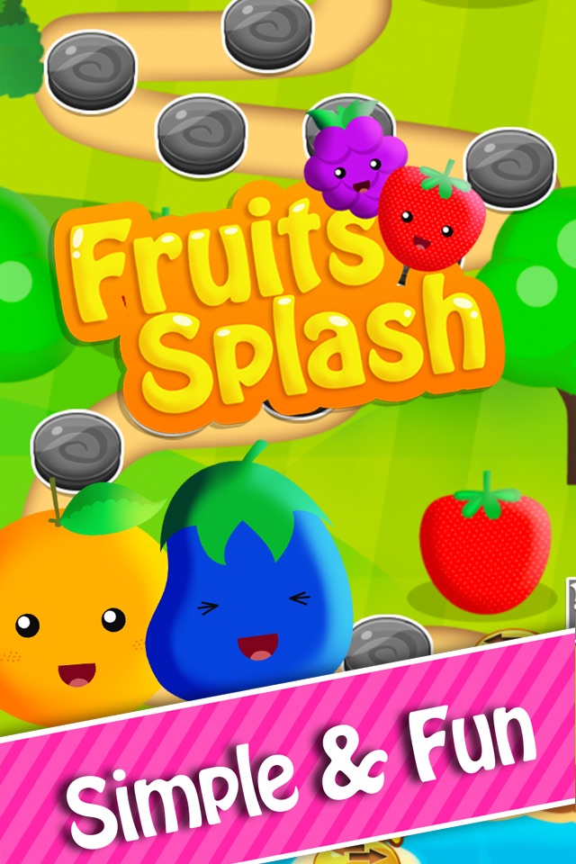 Fruit Splash Matcher – New Cute Fruits Puzzle Match 3 Game for Family screenshot 4