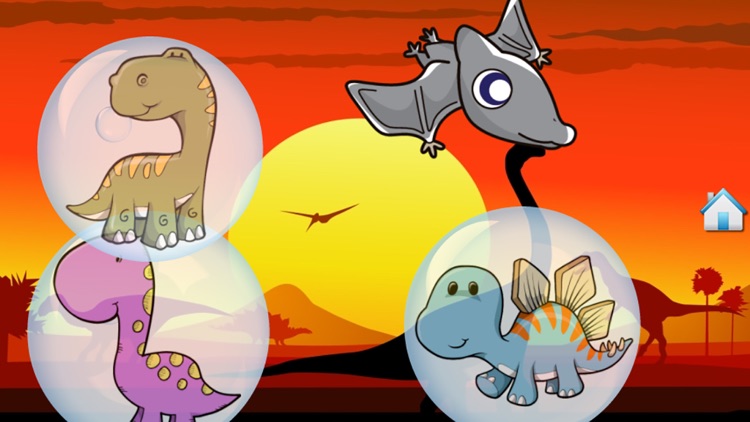 Dino Bubbles for Toddlers : discover the Dinosaurs ! FREE App