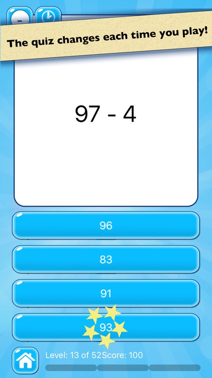 Subtraction Math Practice 2 — Simple Math Facts