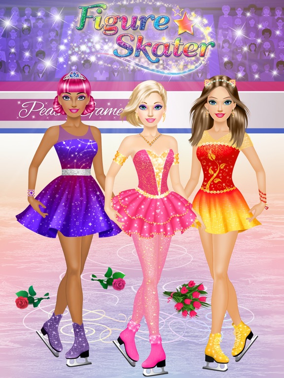 Figure Skater - Girls Makeup & Dressup Salon Game на iPad