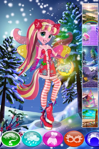PONY Dress Up Games with Christmas Princess for my little Toddler Girls HD screenshot 2