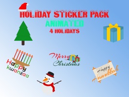 Holiday Sticker Pack - Animated