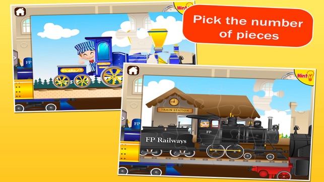 Locomotives: Train Puzzles for Kids(圖5)-速報App