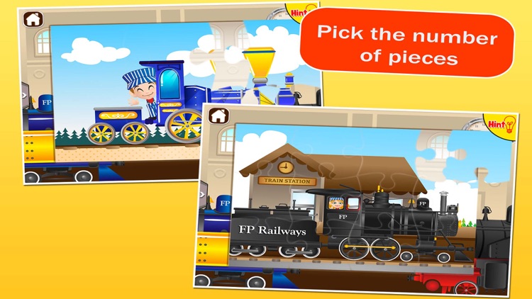 Locomotives: Train Puzzles for Kids screenshot-4