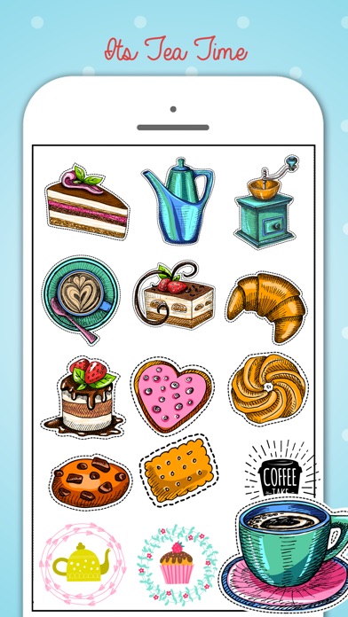 Tea Party Stickers Pack screenshot 4