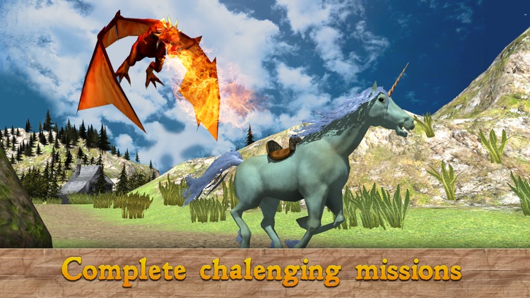 Unicorn Survival Simulator 3D - Be a magic horse screenshot-3