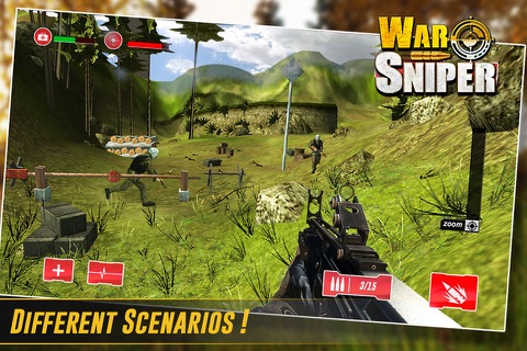 Sniper  Shooting War Game screenshot 2