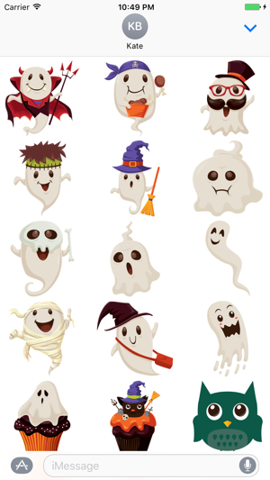 Crazy Halloween Sticker for iMessage #13(圖2)-速報App