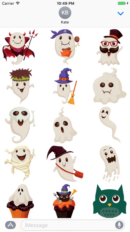 Crazy Halloween Sticker for iMessage #13