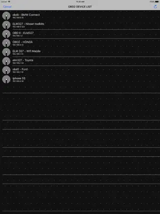 Capture 3 OBD2 Torque : OBDII Check Car iphone