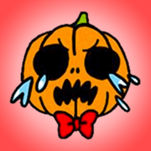 Scary Pumpkin - Halloween Stickers Pack