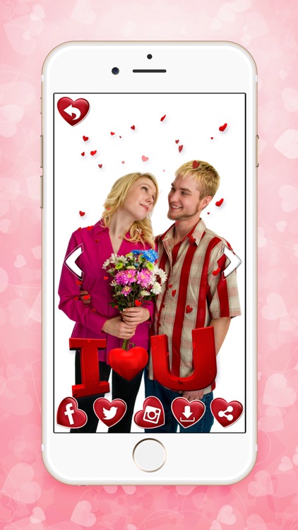 Love Stickers Photo Editor – Add Beautiful Effects And Edit Pictures With Romantic Free App For Girls