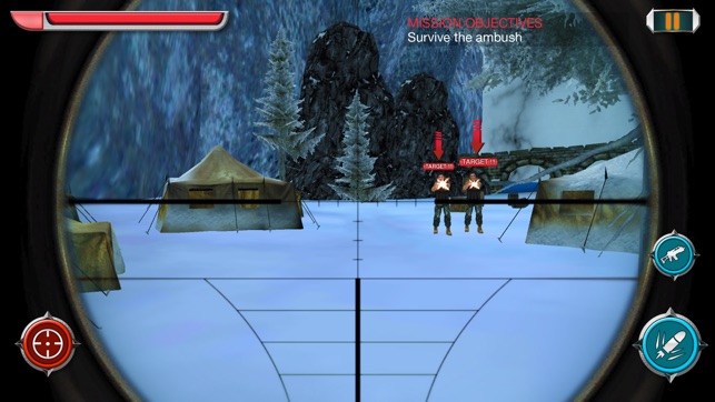 Rogue Commando Ops Strike: Lone Sniper Mercenary(圖3)-速報App