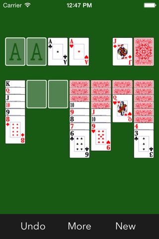 Solitaire-classic poker game screenshot 2